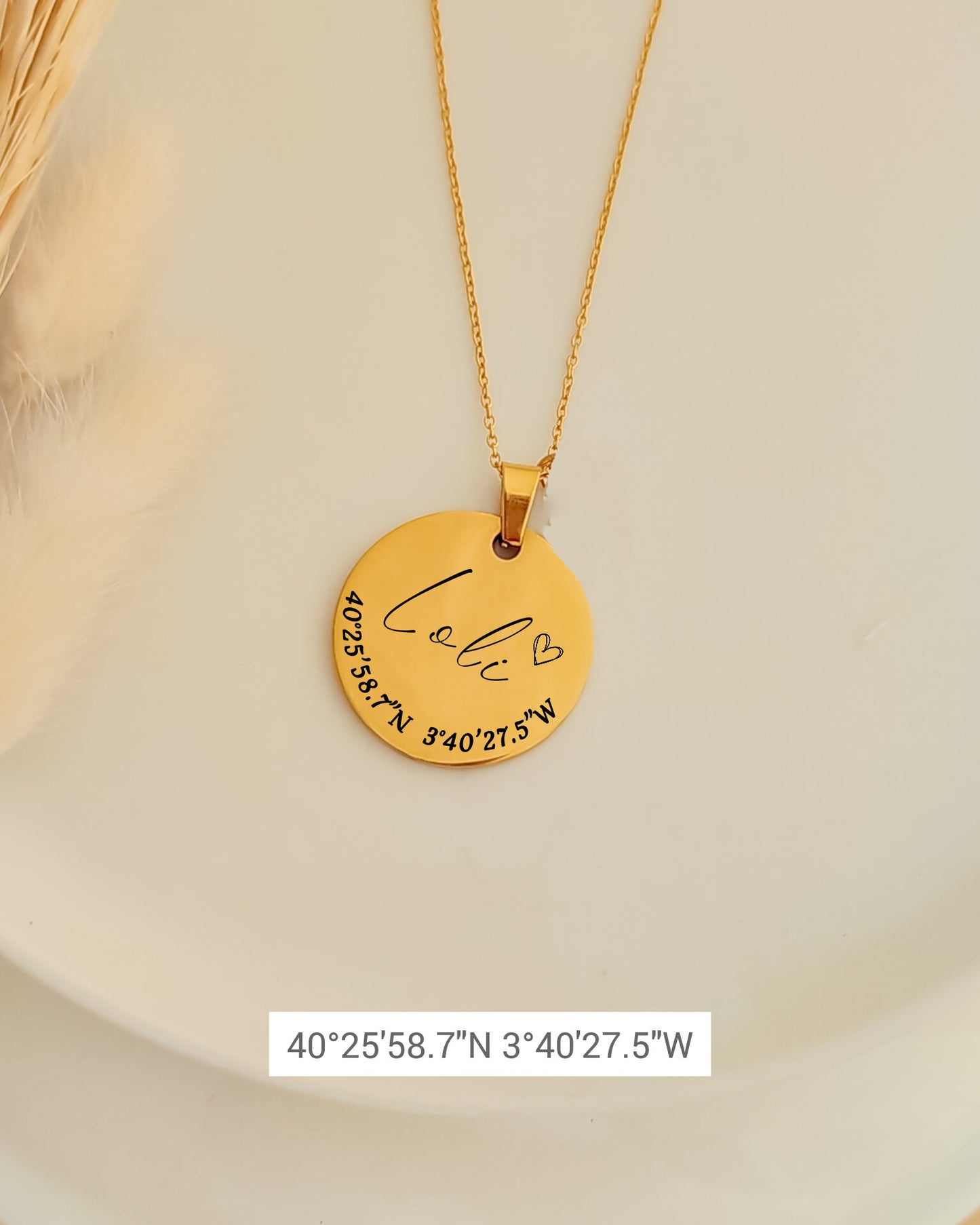 Halskettenkoordinaten + Name