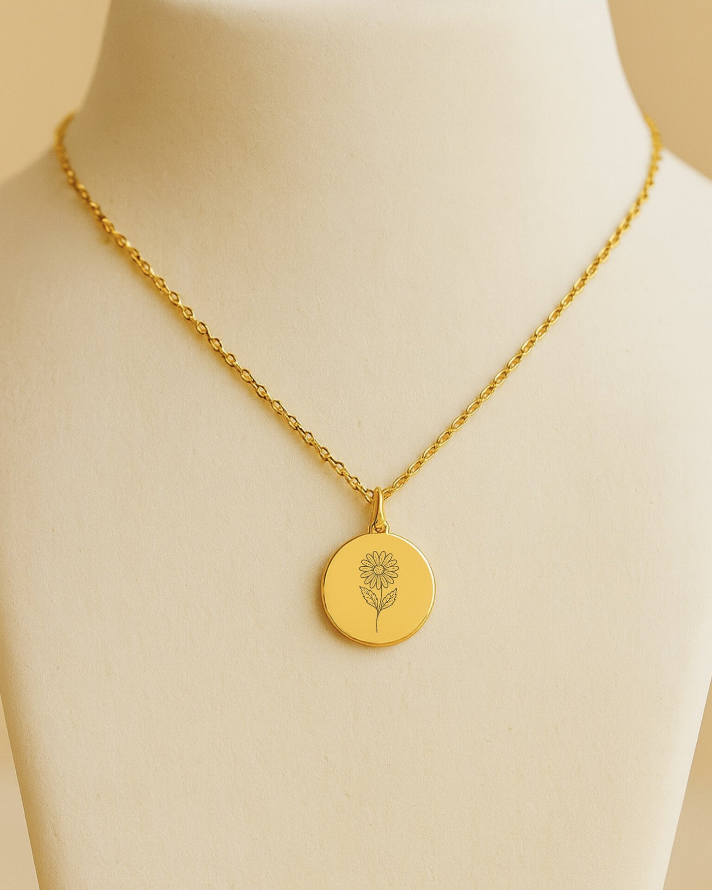 Collar Personalizado Flor de Nacimiento - Regalo