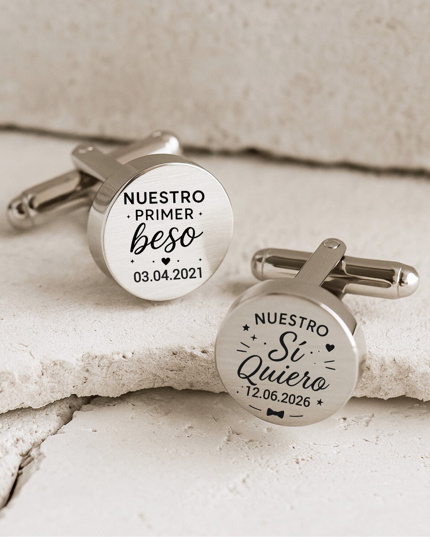 Gemelos Novio Calma - Boda