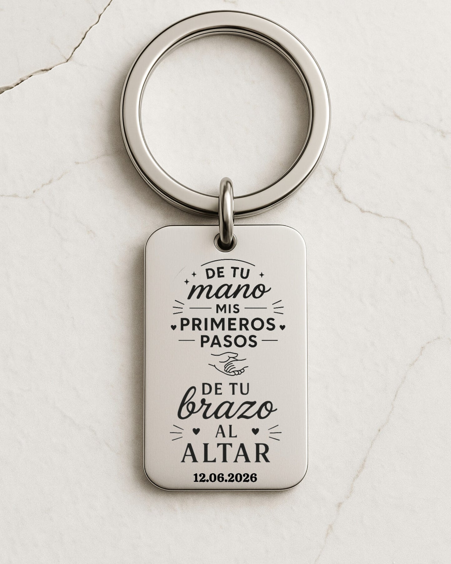 Llavero Padre Danubio - Boda