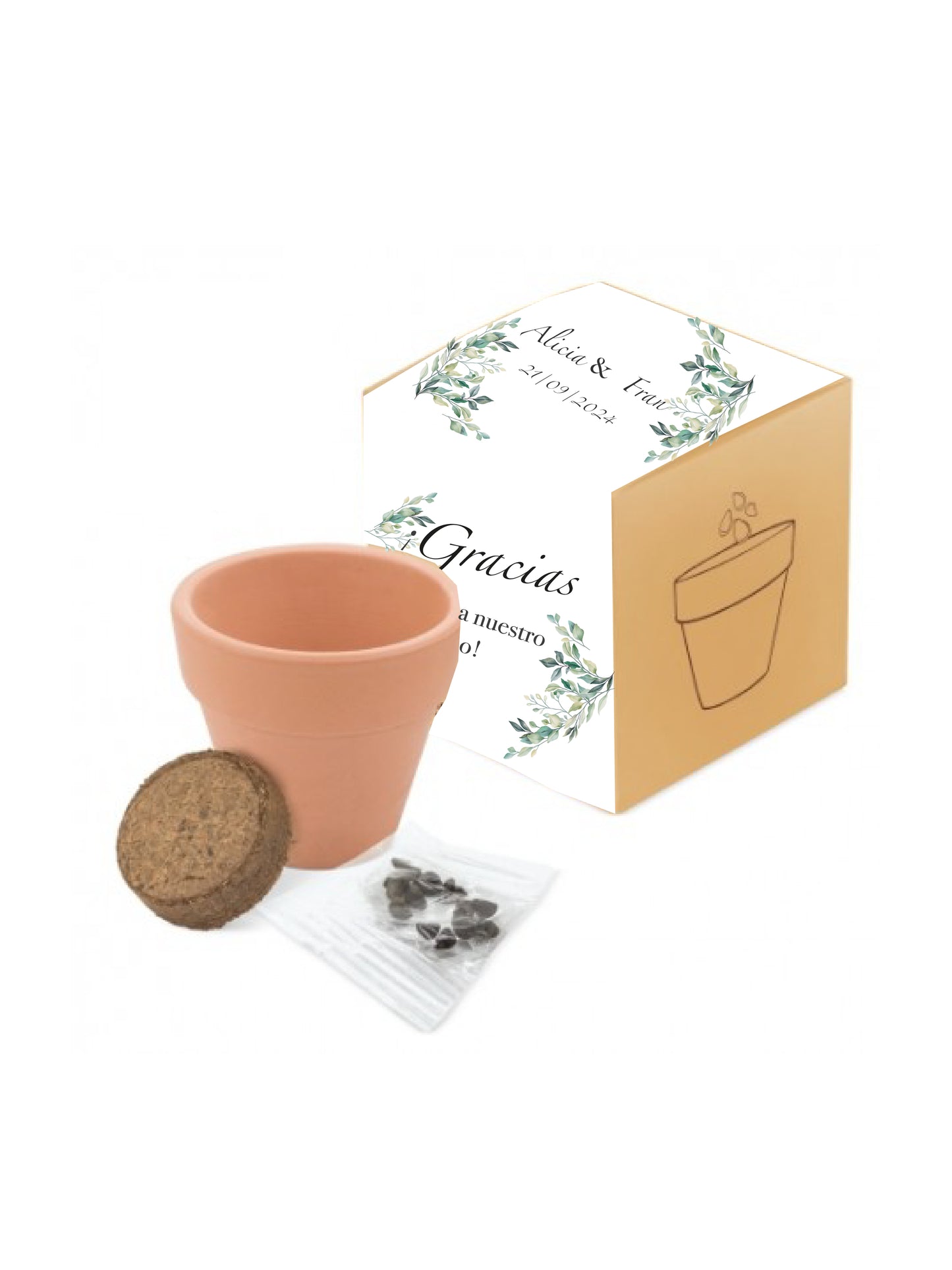 Personalisierte Minitöpfe