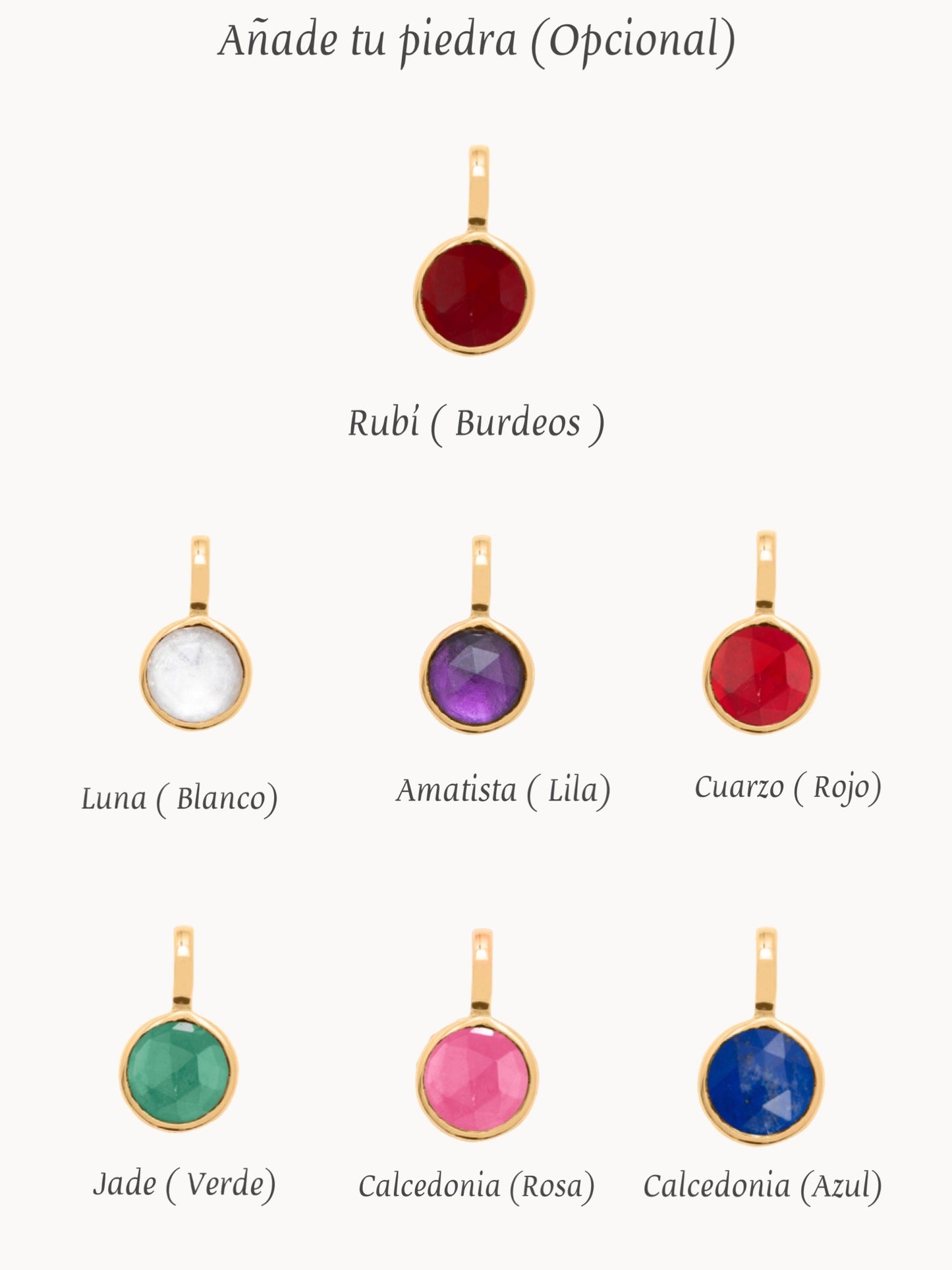 Collar Abuela Sedum - Boda