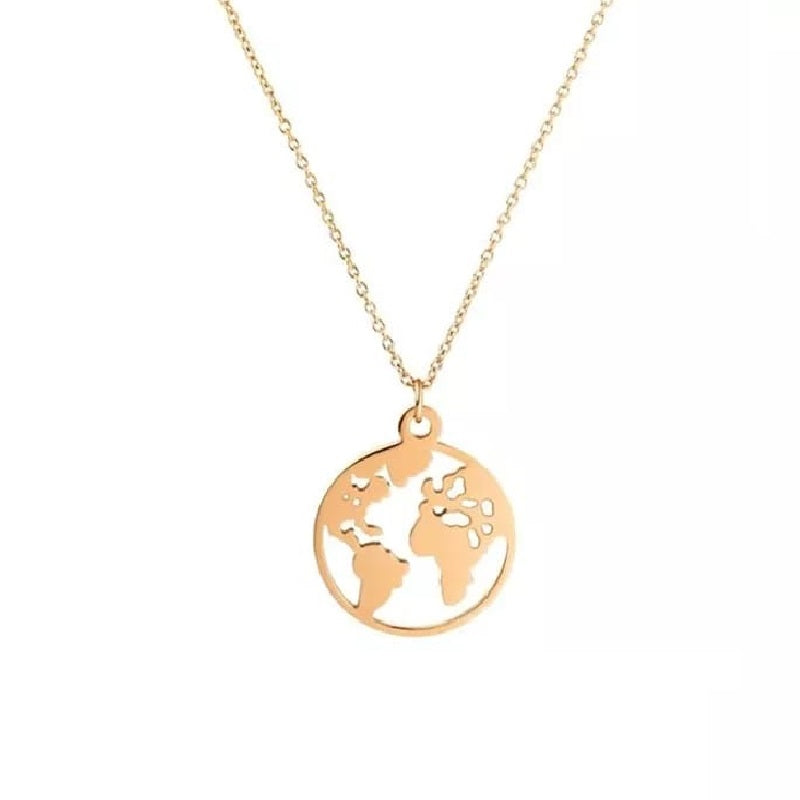 Collar mundo