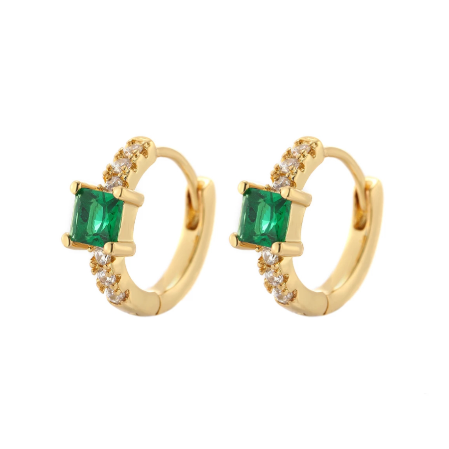 Smaragd-Ohrringe
