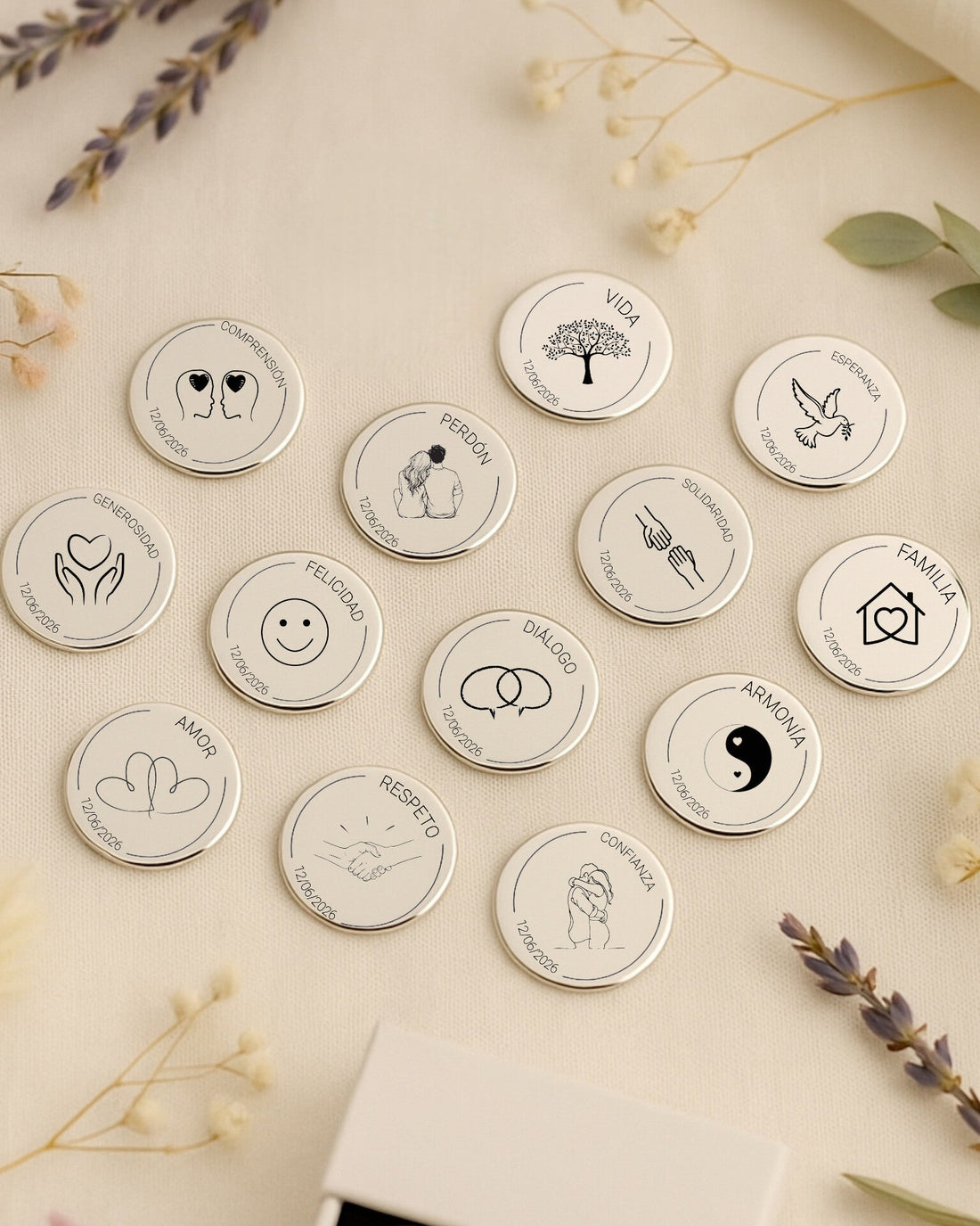 Arras personalizadas para novios 💍 Un recuerdo eterno