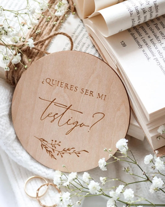 ¿Quieres ser mi testigo? ✨ Propuesta original y especial