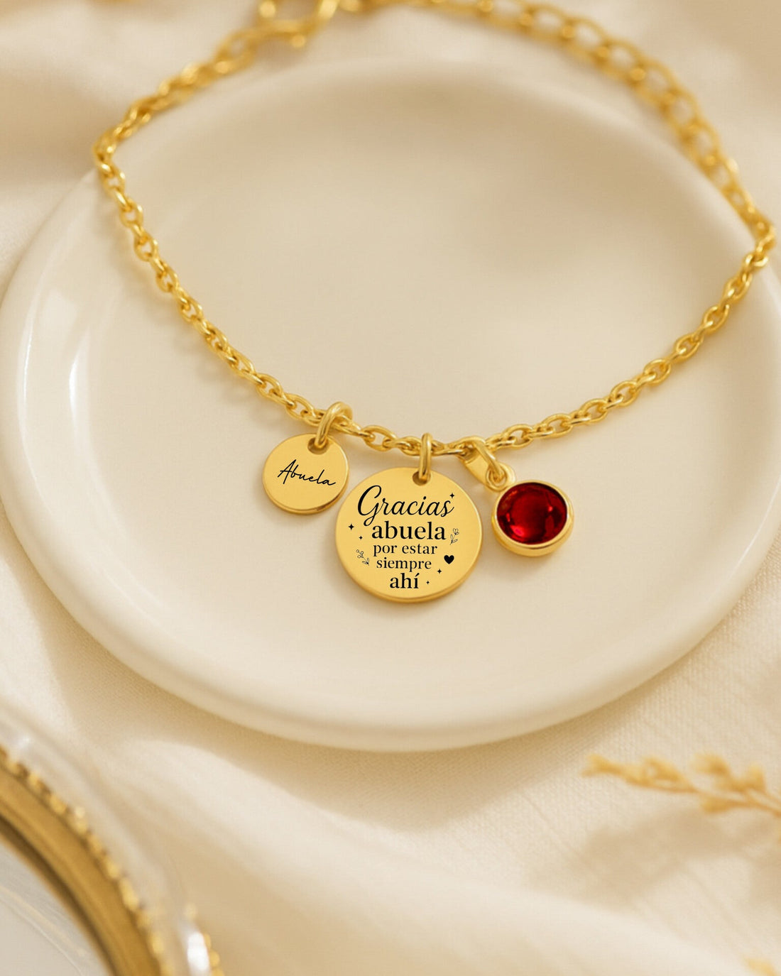 Joyas personalizadas para abuelas 💖 El detalle más tierno de la boda