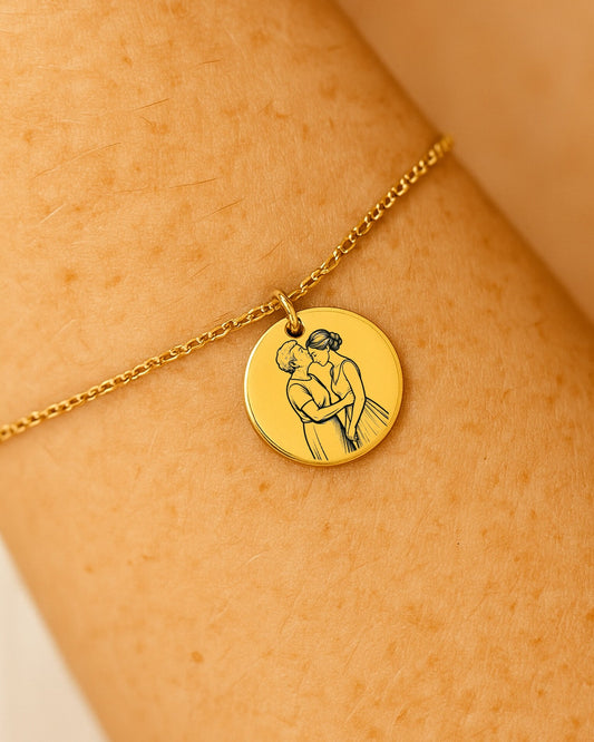 Pulsera personalizada para abuela 💖 Un regalo lleno de amor