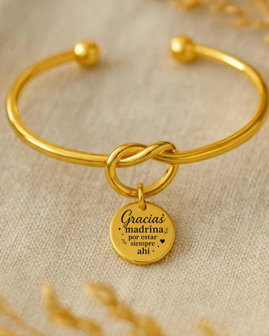 Pulsera personalizada para madrina 💞 Un recuerdo eterno