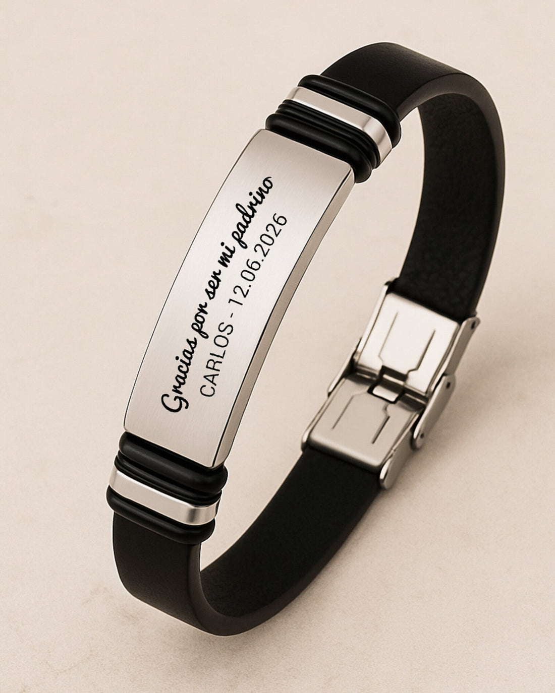 Pulsera para padrino personalizada 🤵 Un símbolo de agradecimiento