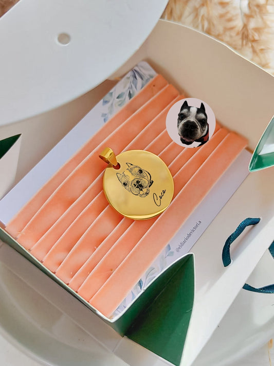 Medalla para ramo de novia: lleva contigo a tu mascota 💖