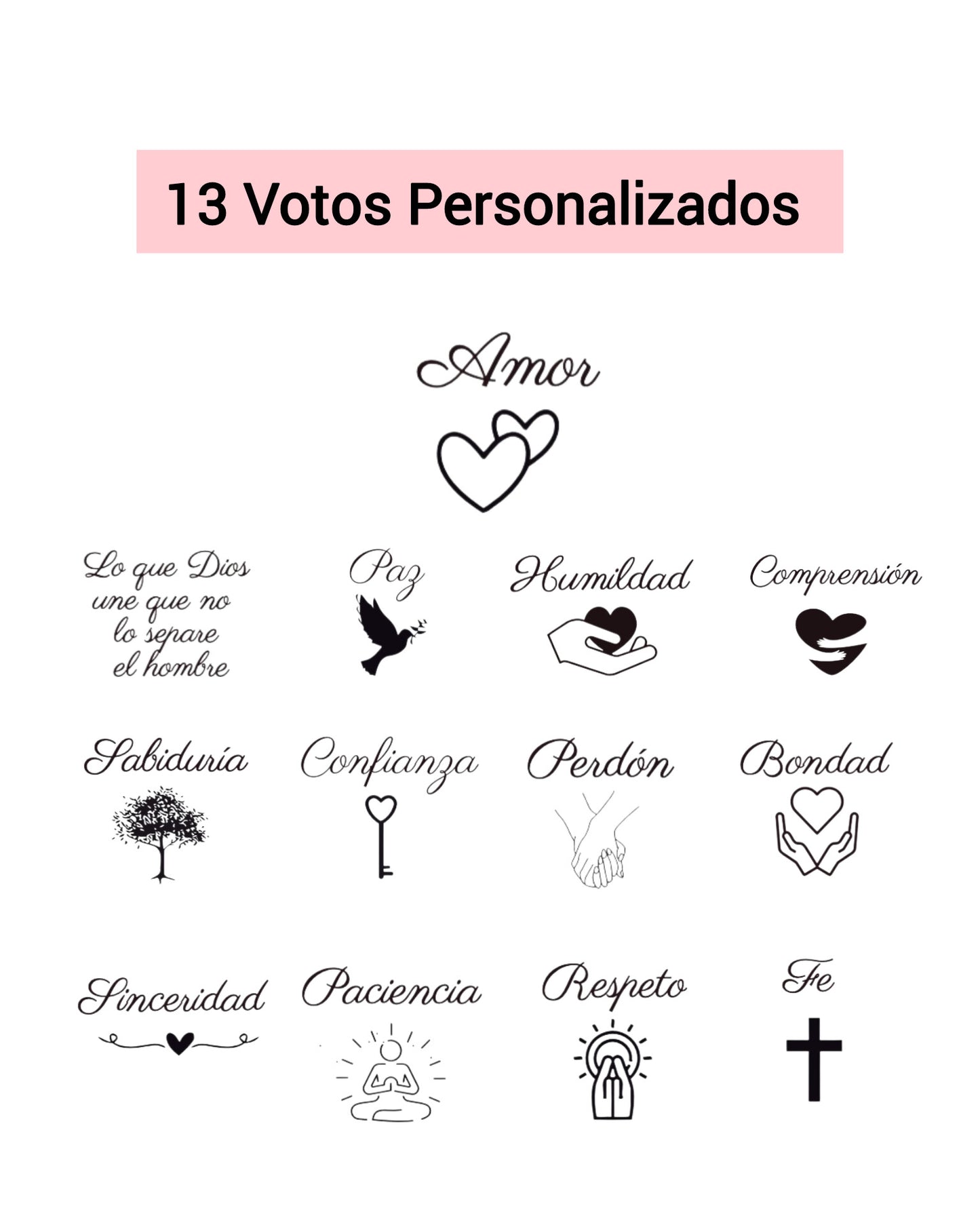 Arras Boda Personalizadas Amor