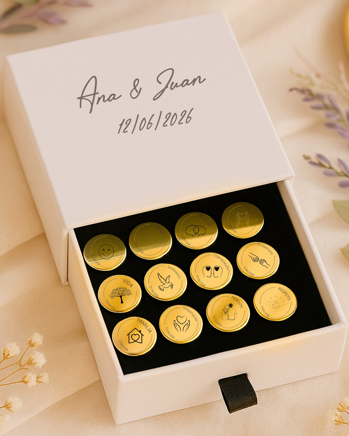 Arras Boda Personalizadas Compromiso