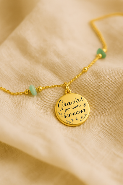 Pulsera Hermana Discus - Boda