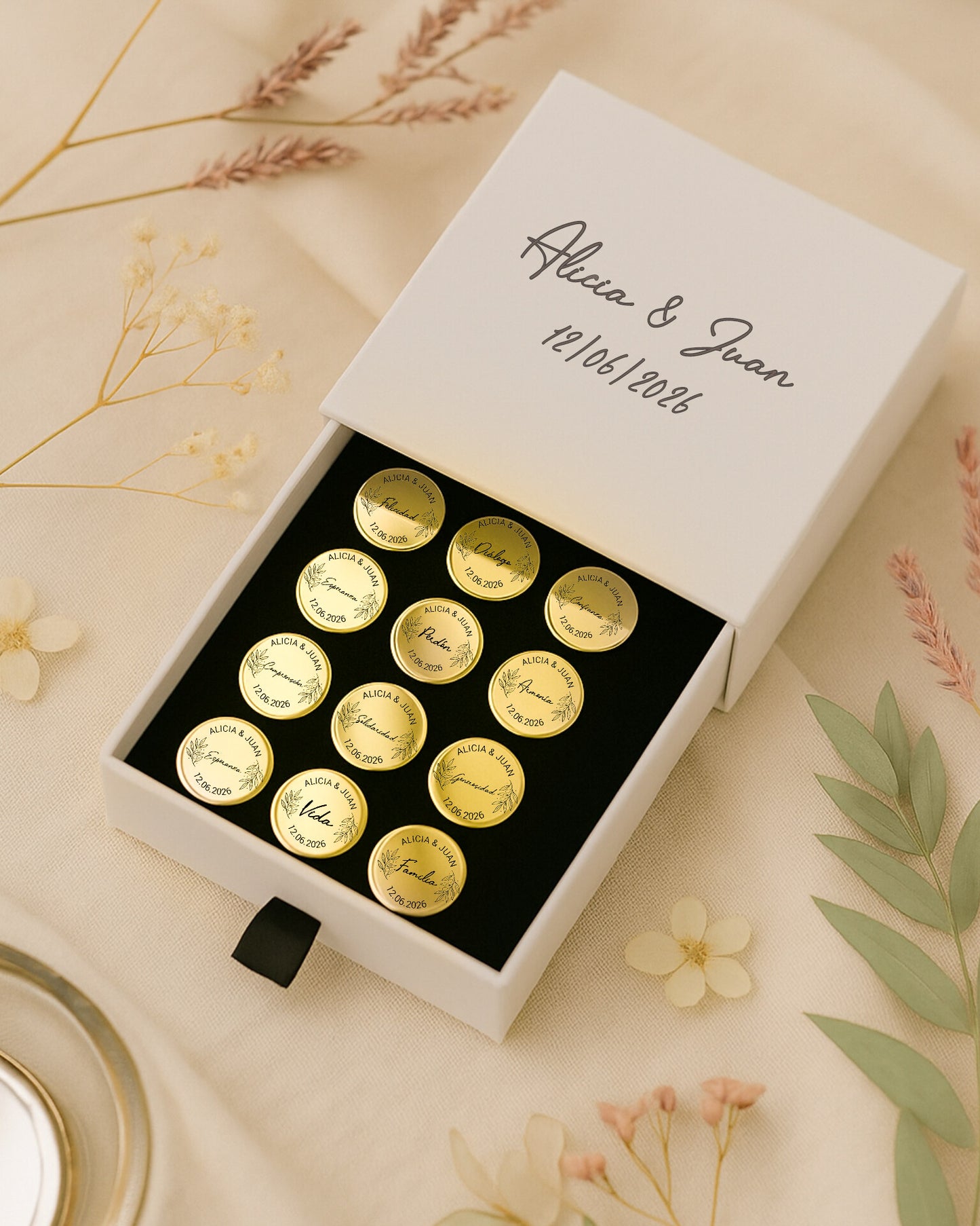 Arras Boda Personalizadas Recuerdo