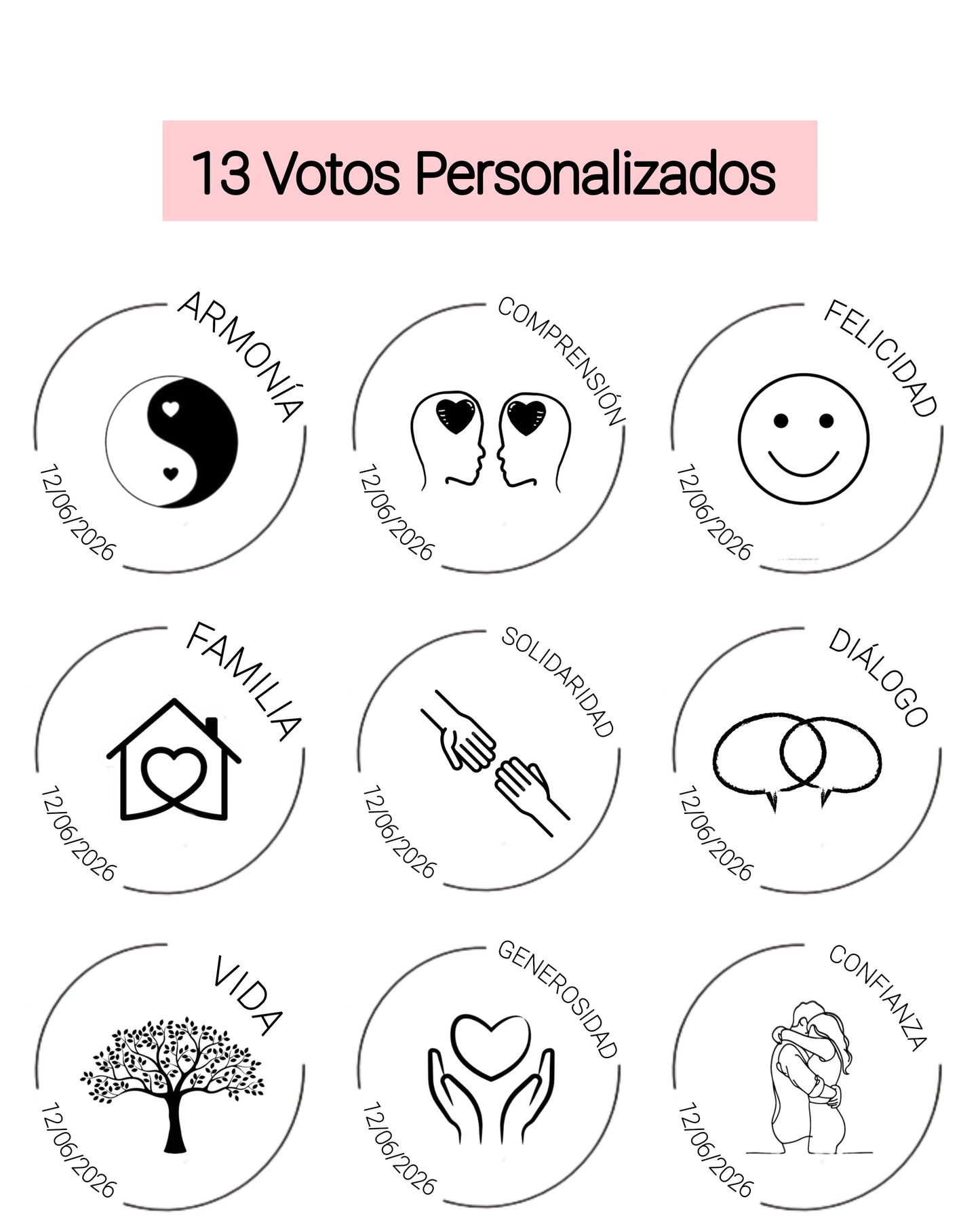 Arras Boda Personalizadas Compromiso