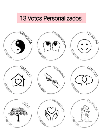 Arras Boda Personalizadas Compromiso