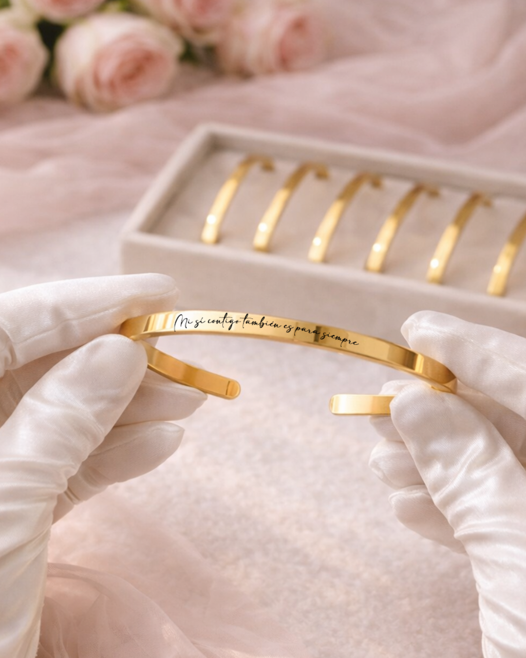 Brazalete Personalizado Boda