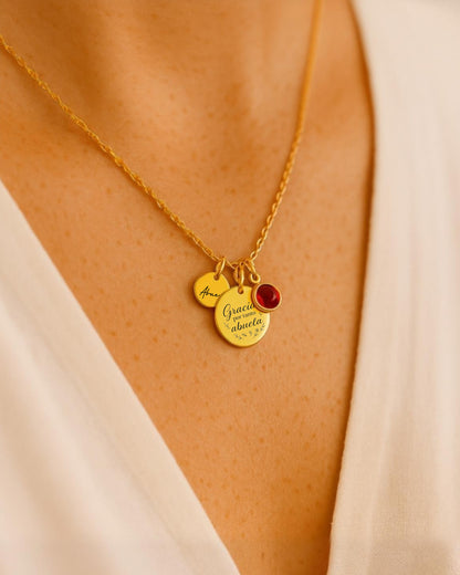 Collar Abuela Gladiolo - Boda