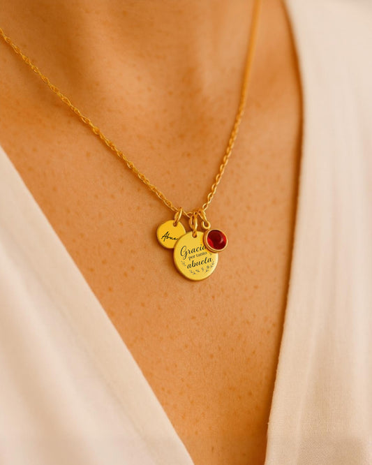 Collar Abuela Gladiolo - Boda