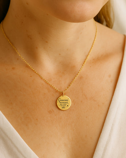 Collar Hermana Infinito - Boda