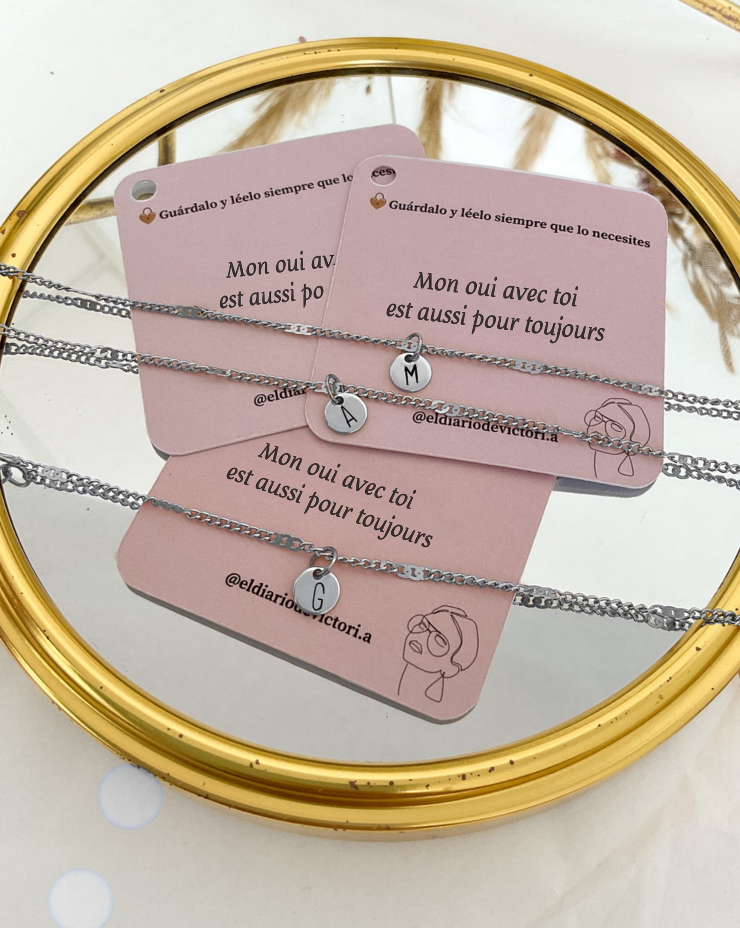 Détails du mariage "Collier personnalisé"