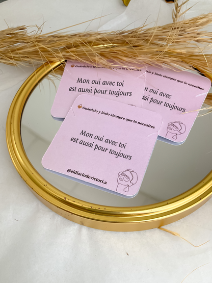 Détails du mariage "Mon oui avec toi est aussi pour toujours"