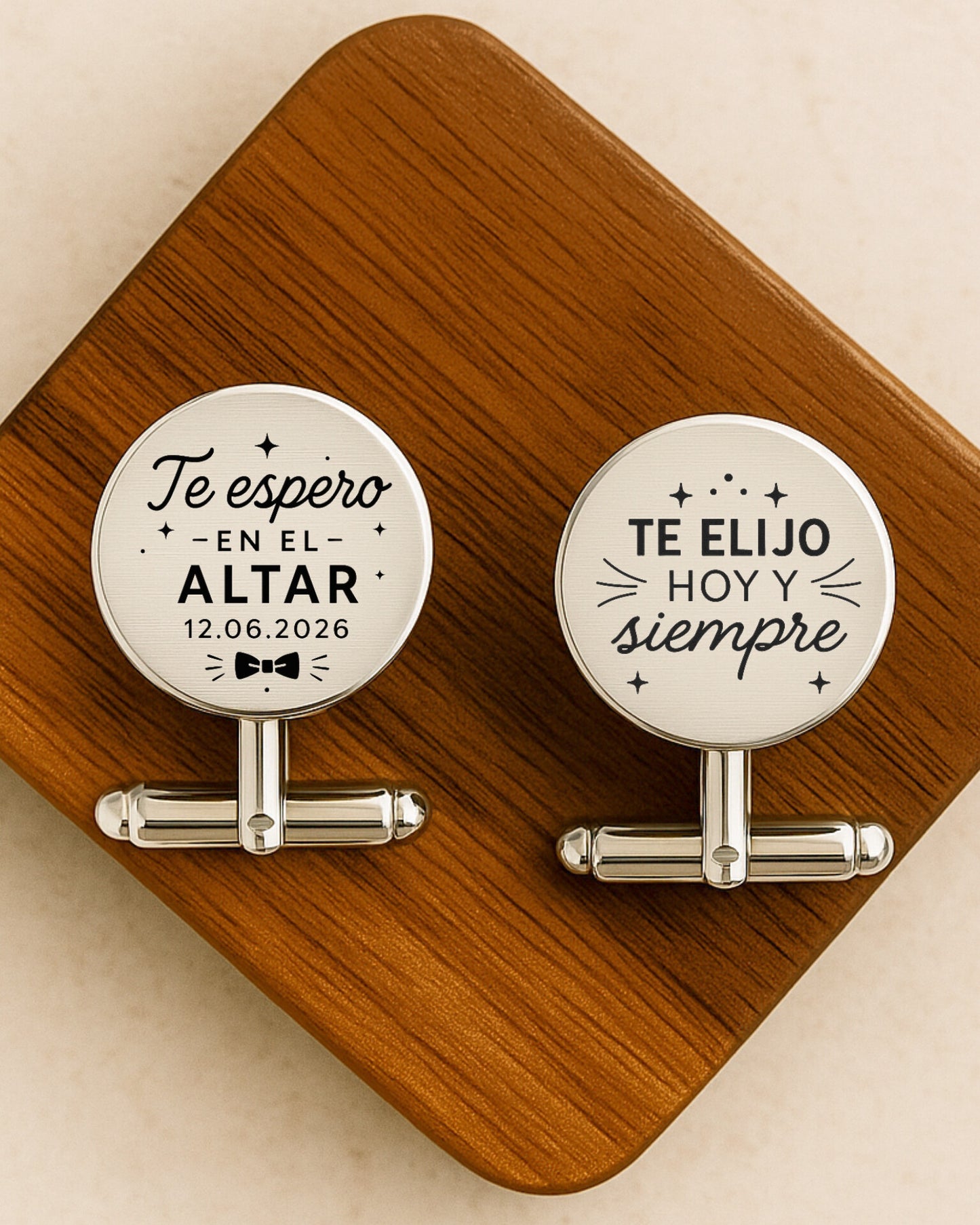 Gemelos Novio Azulona - Boda