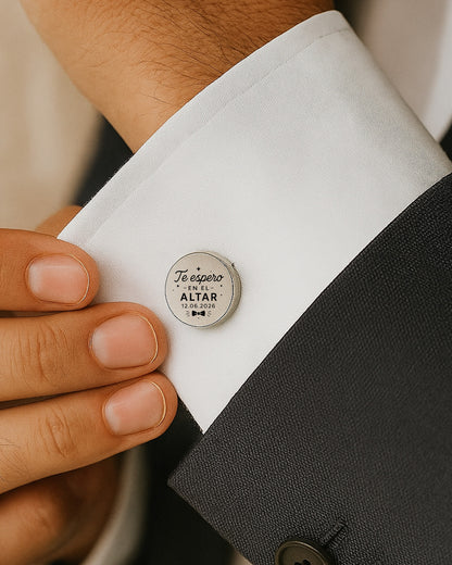 Gemelos Novio Azulona - Boda