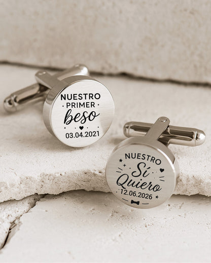 Gemelos Novio Calma - Boda