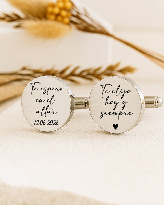 Gemelos Novio Kira - Boda