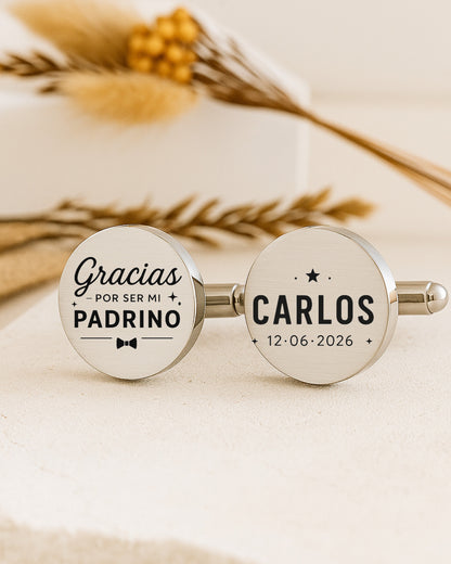 Gemelos Padrino Nara - Boda