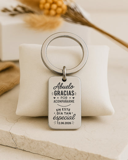 Llavero Abuelo Calatea - Boda