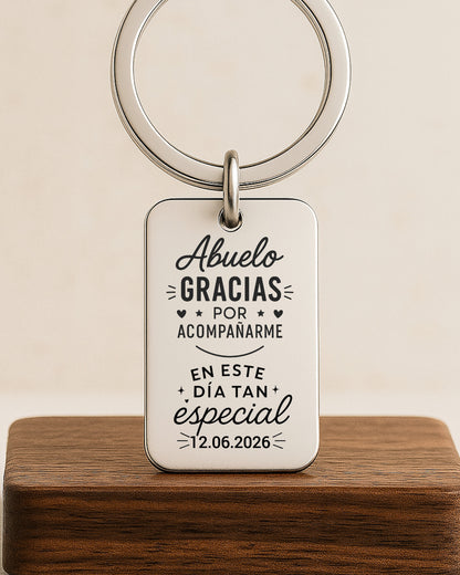 Llavero Abuelo Calatea - Boda