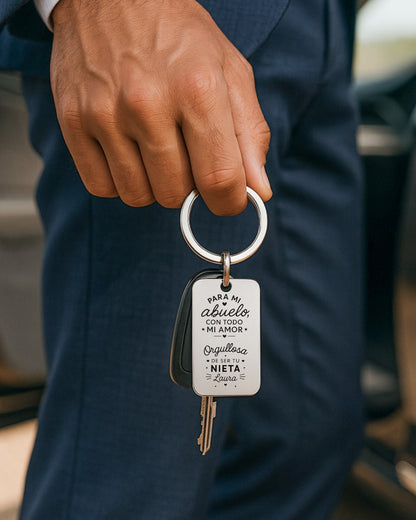 Llavero Abuelo Danubio - Boda