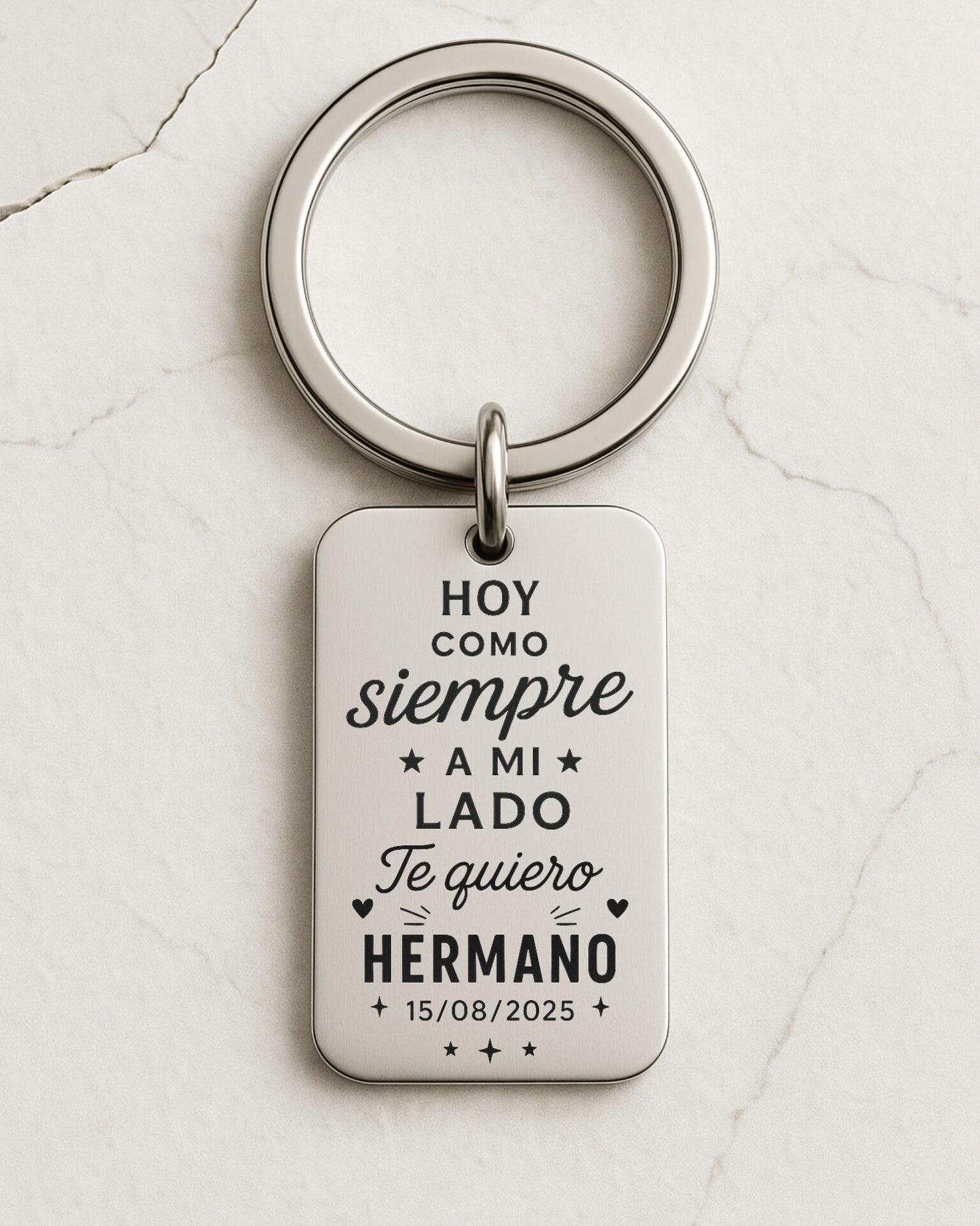 Llavero Hermano Eterno - Boda