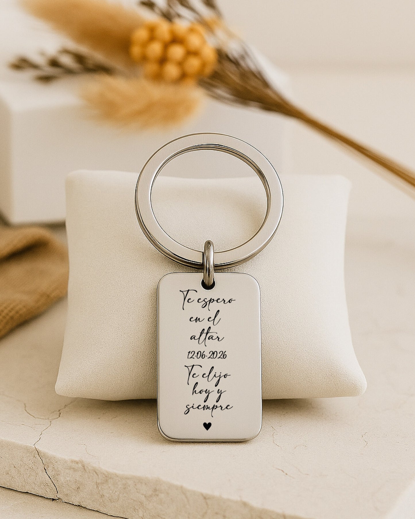 Llavero Novio Rin - Boda
