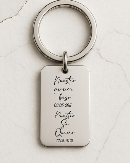 Llavero Novio Sorrento - Boda