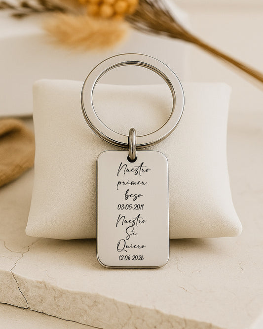 Llavero Novio Sorrento - Boda