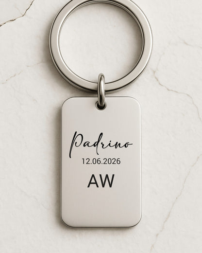 Llavero Padrino Calatea - Boda
