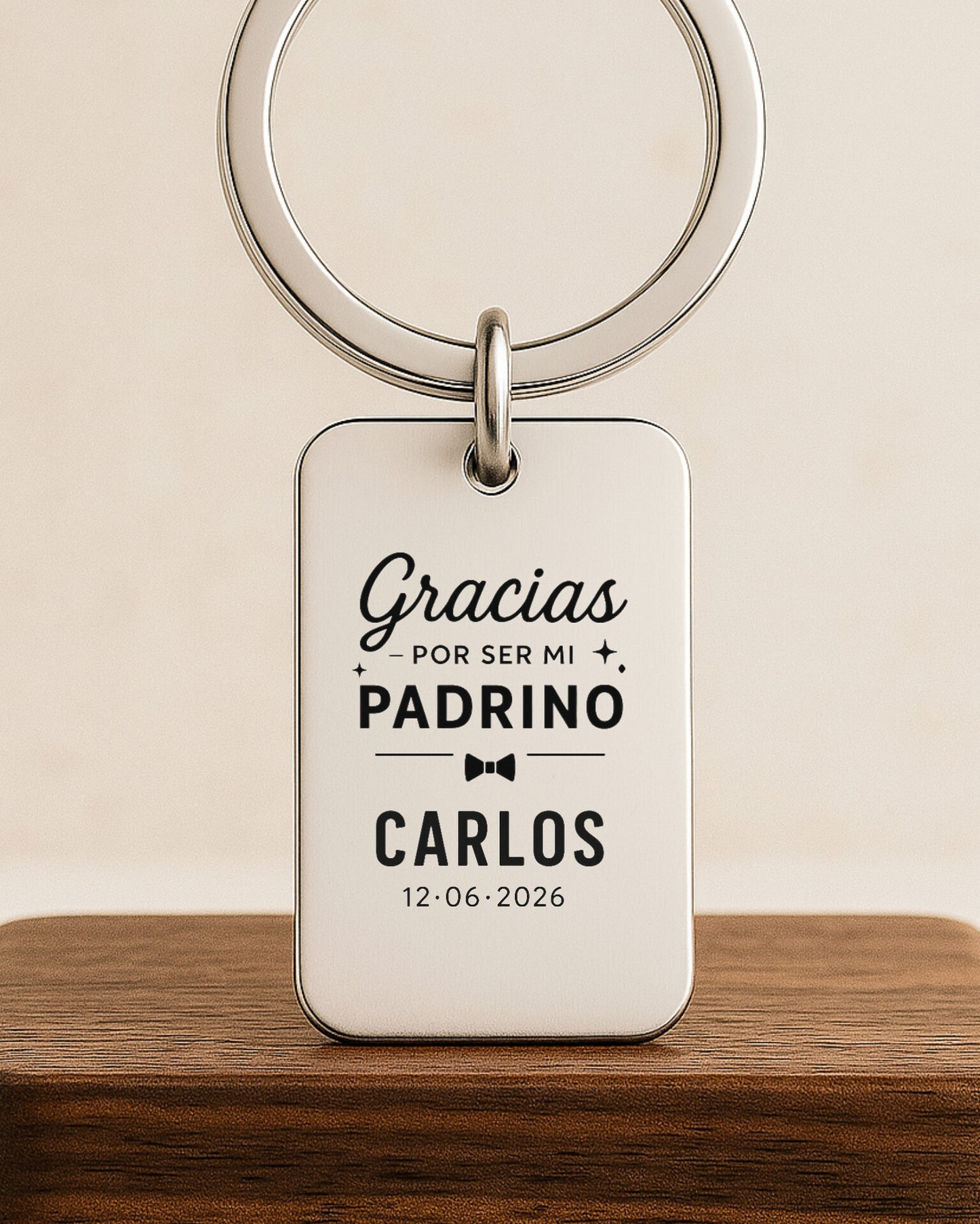 Llavero Padrino Sorrento - Boda