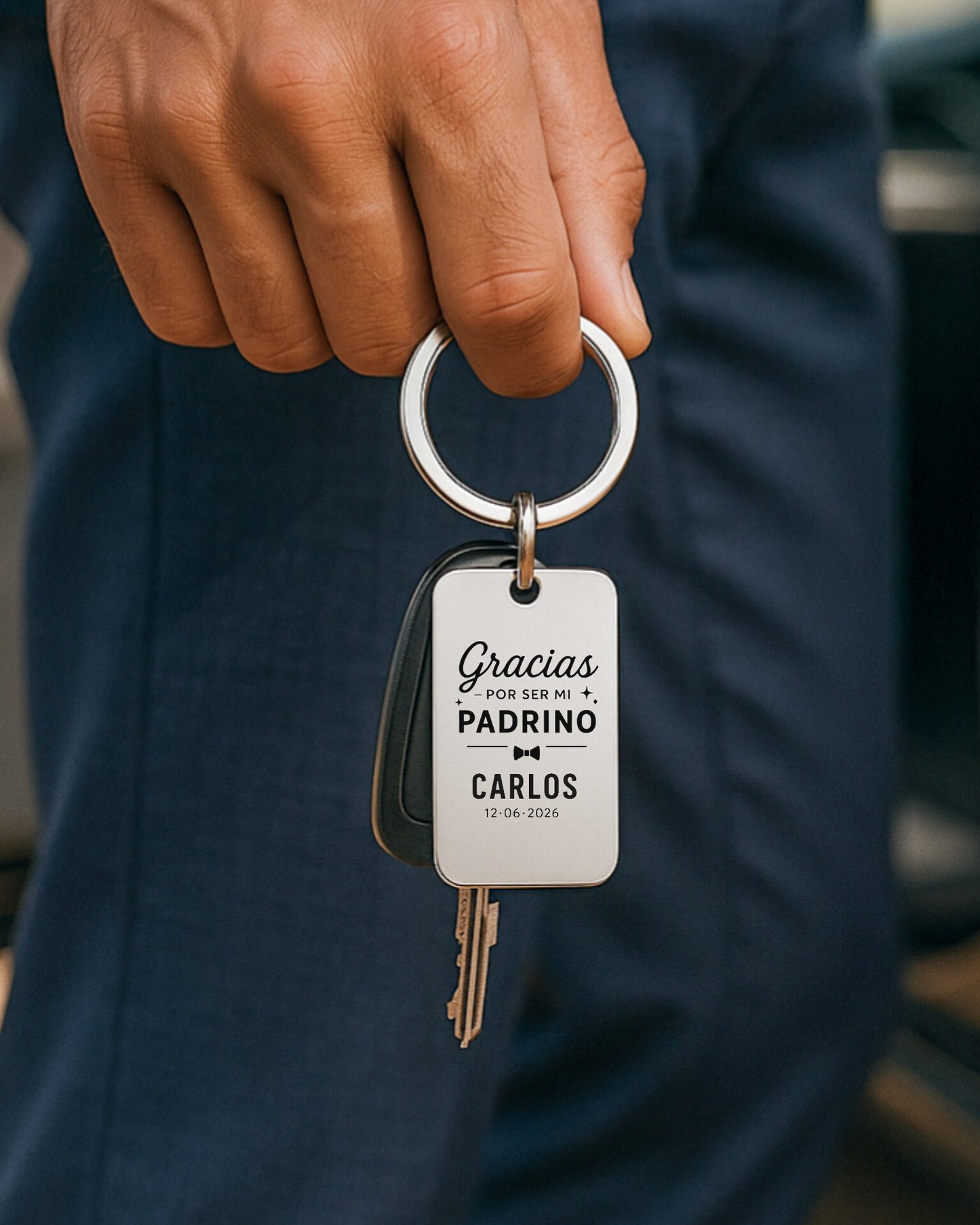 Llavero Padrino Sorrento - Boda