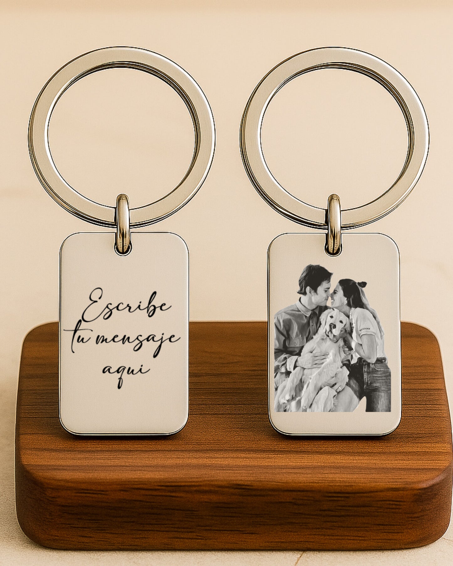 Llavero Personalizado Padre Danubio - Boda