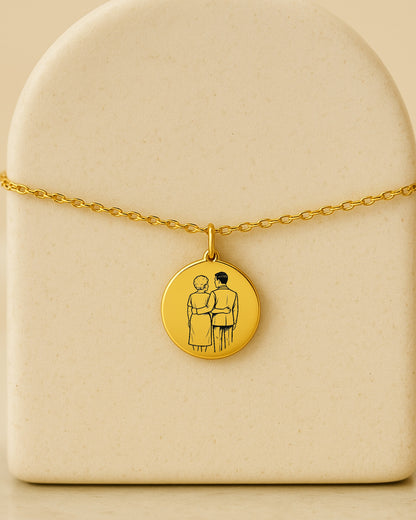 Pulsera Abuela Geranio - Boda