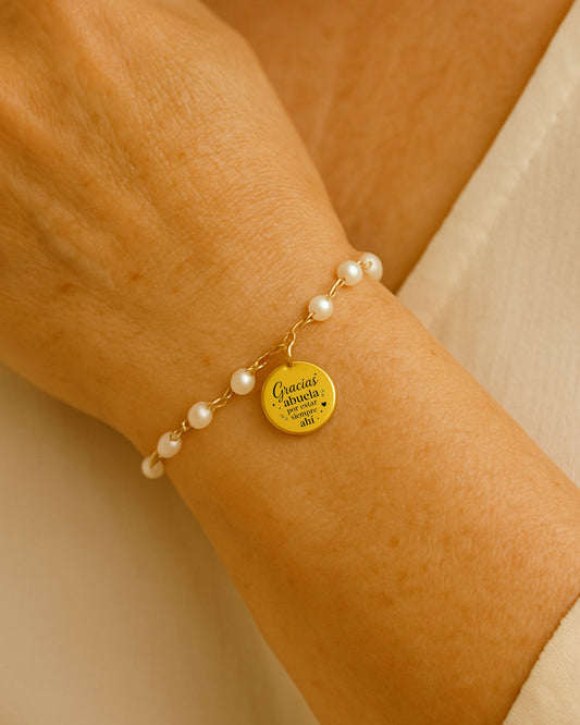 Pulsera Abuela Lavanda - Boda
