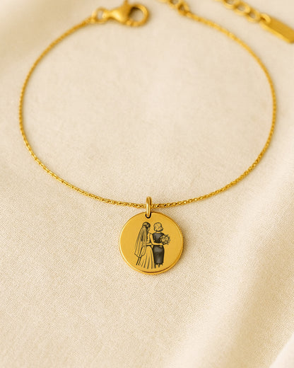 Pulsera Madrina Bruma - Boda