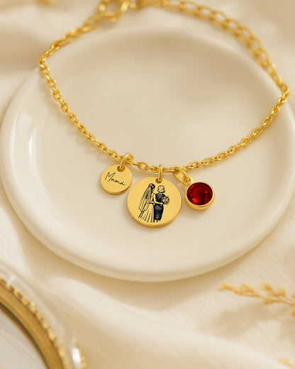 Pulsera Madrina Canario - Boda