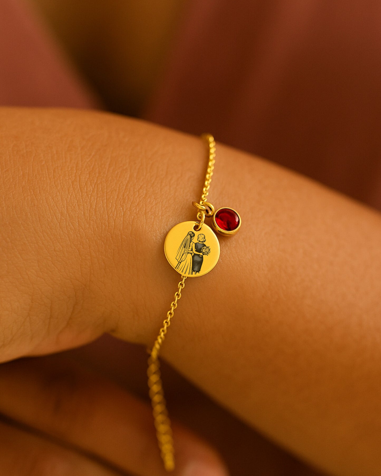 Pulsera Madrina Zorzal - Boda