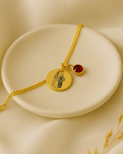 Pulsera Madrina Zorzal - Boda