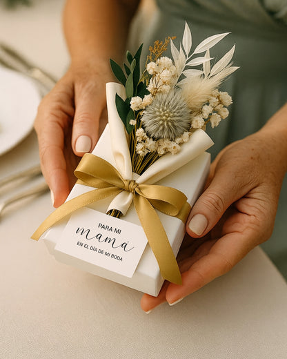 Regalo para Padres en Boda – Pack de Joyas para Mamá y Papá “Gracias por todo”